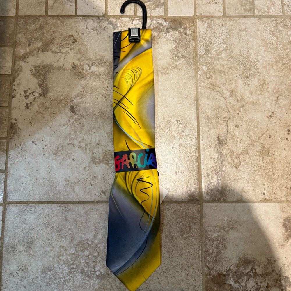 J. Garcia Multicolor Artistic Tie